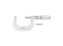 Starrett 585MDP Screw Thread Micrometer, Double V-Anvil, 25-50mm RangeScrew Thread Micrometer, Double V-Anvil, 25-50mm Range