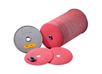 United Abrasives SAIT 59133 High Performance Fiber Disc for Stainless and Aluminum 9S Ceramic with Grinding Aid-Bulk Packaging (
