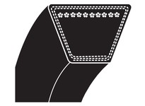 Bando 5L240 DURAFLEX GL FHP V-BELT TOP WIDTH: 21/32 INCH V-DEPTH: 3/8 INCH