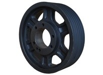 6 8V 1900 J QD Bushed Sheave for J