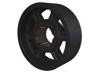 6 8V 4450 Taper Bushed Sheave for 5050