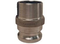 Dixon 600-F-AL Cam & Groove Type F Adapter x Male NPT