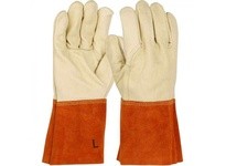 West Chester 6000 Brown/Off-White Welding Glove | Durable Protection