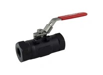 Mako 6000C10 6000C Carbon 6K PSI Ball Valve 1-1/4" - 6000 PSI - 2 Pc Carbon Steel Body - Peek Seat - 316 Stainless Steel Ball - 