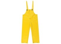 MCR 600BPX2 Commodore PVC/Non-Woven Poly/Nylon Bib Overall W/Fly YELLOW