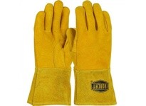 6030/M IRONCAT Premium Deerskin Mig Welding 4" Cuff Kevlar Thread WCPG