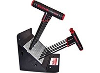 60814 13pc. Inch-Ball w/Stand Power-T T-Handle Ball-Hex Key Set | YarinInd