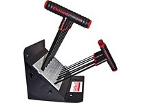 60914 13pc. Inch w/Stand 9" Arm Power-T T-Handle Hex Key Set | YarinInd