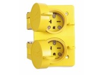Cooper Eaton 60W48DPLX Receptacle Duplex WT 20A 250V | Durable Industrial Supply