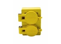 Cooper Eaton 60W49DPLXBK Receptacle Duplex WT 15A 250V | Durable Electrical Outlet