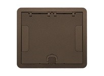 Hubbell Wiring 610GCCVRBRZ CARPET CVR 6/10G FLUSH BRONZE POWDER