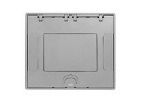 Hubbell Wiring 610GTCVRALUC 6/10G TILE CVR INSERT ALUMINUM POWDER