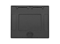 Hubbell Wiring 610GTCVRBKC 6/10G TILE CVR INSERT BLACK POWDER | YarinInd