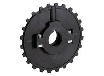 614-118-2 NS5936-24T Thermoplastic Split Sprocket With Adapter TEETH: 24 BORE: 1 Inch Square