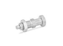 JWWINCO 617-5-3/8X24-AKN-NI GN617-5-3/8X24-AKN-NI Indexing Plunger | Stainless Steel Knob