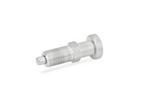 JWWINCO 617-5-M10X1-AN-NI Indexing Plunger | Stainless Steel Lock | YarinInd