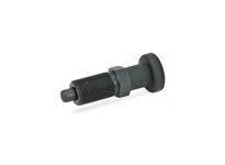 JWWINCO 617-6-1/2X13-A GN617-6-1/2X13-A Indexing Plunger with Nylon Knob, Non Locking Type, Steel, Thread:1/2-13" Length:2.15"