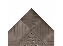 NoTrax 620S4296BL Injection Molded 620 Diamond Flex-Lok 42"X96" Black