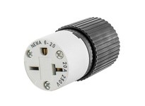 Hubbell Wiring 620SC CONN IND GRD 20A 250V 6-20R | YarinInd