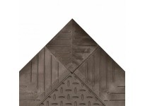 NoTrax 621S3060BL Injection Molded 621 Diamond Flex-Lok Solid 30"X60" Black