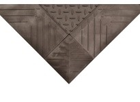 NoTrax 621S3072BL Injection Molded 621 Diamond Flex-Lok Solid 30"x72" Black | Durable Industrial Mat