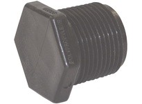 Dixon 62258 Schedule 80 Threaded Polypropylene Pipe Plug