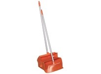 REMCO 62507-BR Brush Lobby Dust Pan Orange | Durable Cleaning Tool