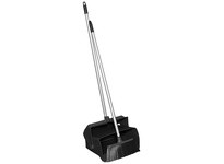 REMCO 62509-BR Brush Lobby Dust Pan Black