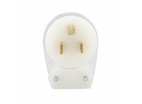 Cooper Eaton 6265HGC Plug Angle HG 15A 125V 2P3W Str Clear | YarinInd