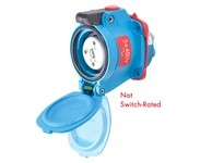 Meltric 63-14043-352 DSN20 Receptacle Poly Blue Size 1 | Industrial Supplies