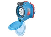 Meltric 63-14047-375 DSN20 Receptacle Poly Blue Size 1 | YarinInd