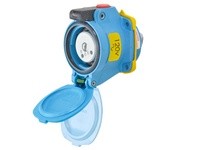 Meltric 63-14125-K16-375-NC DSN20 Receptacle Poly Blue | Industrial Supplies