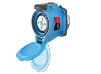 Meltric 63-14147 DSN20 Receptacle Poly Blue Size 1 | YarinInd