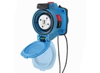 Meltric 63-14147-972 DSN20 RECEPTACLE POLY BLUE SIZE 1 TYPE 4X IP69 | YarinInd