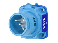 Meltric 63-18123-K16 DSN20 INLET POLY BLUE SIZE 1 | Industrial Supplies