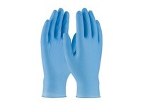 West Chester 63-336PF/L Ambi-Dex Overdrive Disposable Nitrile 6 Mil Blue Powder Free