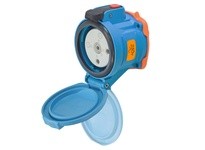 Meltric 63-34072-843-NC DSN30 Receptacle Poly Blue Size 2 | Durable Industrial Solutions