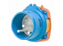 Meltric 63-38075 DSN30 INLET POLY BLUE SIZE 2 TYPE 4X | YarinInd