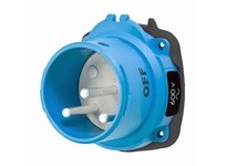 Meltric 63-38142 DSN30 Inlet Poly Blue Size 2 Type 4X | Industrial Supplies