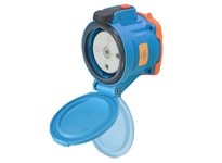 Meltric 63-64075-824-843-NC DSN60 Receptacle Poly Blue | Industrial Supplies