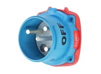 Meltric 63-88043 DSN100 INLET POLY BLUE SIZE 4 TYPE 4X | Industrial Supply