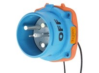 Meltric 63-88073-972 DSN100 INLET POLY BLUE SIZE 4 | YarinInd