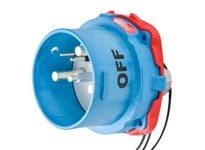 Meltric 63-98043-264 DSN150 INLET POLY BLUE SIZE 5 | YarinInd