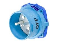 Meltric 63-98163-A155 DSN150 INLET POLY BLUE SIZE 5 | YarinInd