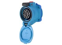 Meltric 63-A4001-843 DSN12c Receptacle Poly Blue Size 1 | Durable Industrial Supplies