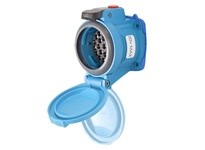 Meltric 63-B4002-375 DSN24c Receptacle Poly Blue Size 2 | Industrial Supplies