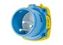 Meltric 63-C8003-24V DSN37c INLET POLY BLUE SIZE 3 TYPE 4X IP 69 37P 8 A 24 VDC 50/60 Hz