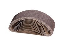 United Abrasives SAIT 63384 Portable Belts Aluminum Oxide - Economical (Sait-Saver ™ LA-X Width 2-1/2" Length 14" Grit 80)