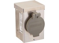 Generac 6347 50 Amp Power Inlet Box 125/250V Aluminum | Durable & Reliable