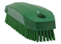 Vikan 64402 Brush Nail Stiff PP/PBT Green | High-Quality Cleaning Tool